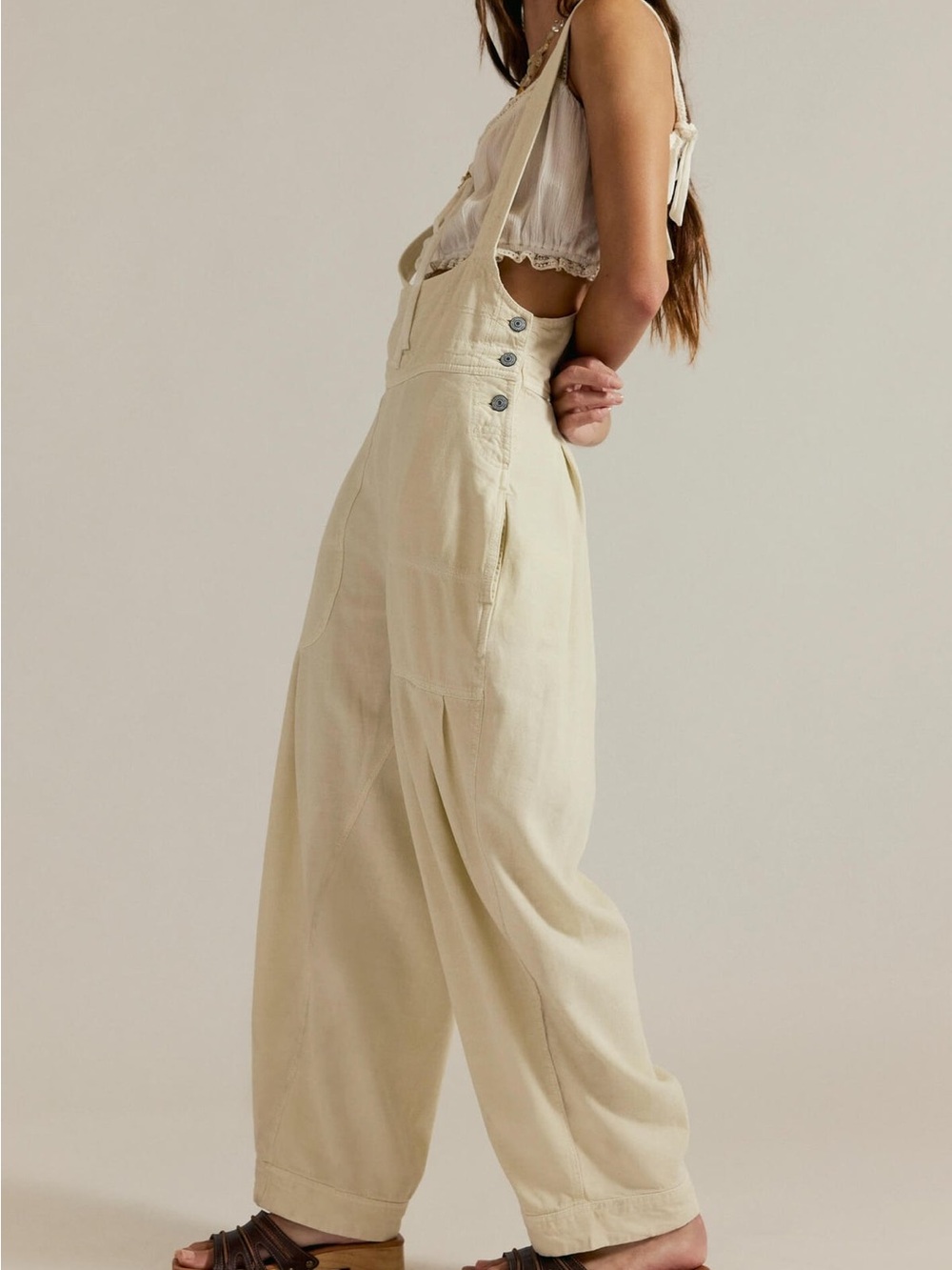 NWT FREE PEOPLE Felix tapered overall